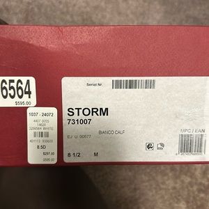 Ferragamo storm sneakers.